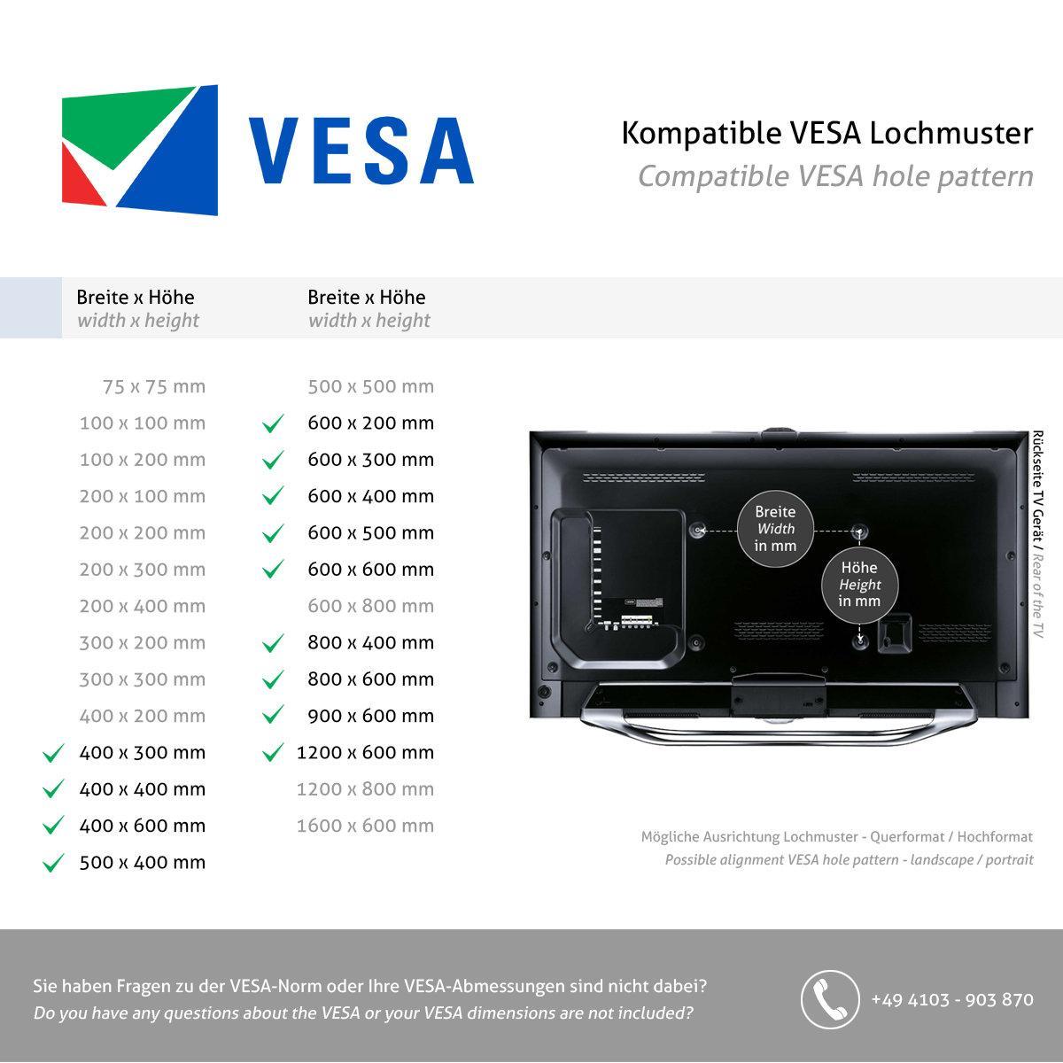 Neomounts PLASMA-M2600SILVER mobiler Monitorständer bis 120 Zoll, elektrisch, VESA Maß