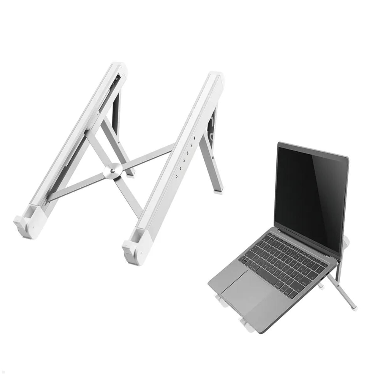 Neomounts NSLS010 Tablet / Laptop Ständer klappbar, silber Neomounts NSLS010 Tablet / Laptop Ständer klappbar, silber