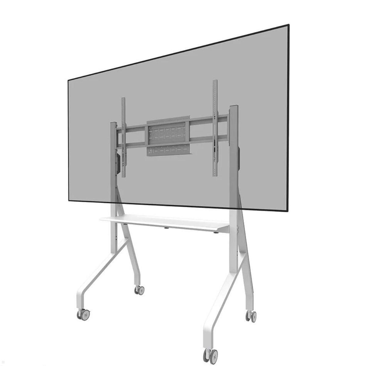 Neomounts FL50-525WH1 mobiler TV Bodenständer von 55 bis 86 Zoll, weiß Neomounts FL50-525WH1 mobiler TV Bodenständer von 55 bis 86 Zoll, weiß