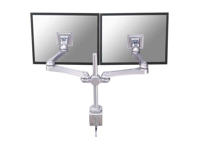 NewStar FPMA-D930D Doppelmonitorhalterung mit Tischklemme, silber NewStar FPMA-D930D Doppelmonitorhalterung mit Tischklemme, silber