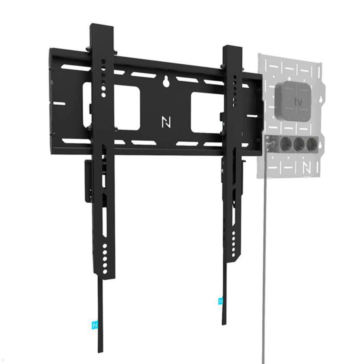 Neomounts Level WL30-750BL14 flacher Schwerlast TV Wandhalter 32 - 75 Zoll, 100 kg, schwarz optional mit AV Rack Neomounts Level WL30-750BL14 flacher Schwerlast TV Wandhalter 32 - 75 Zoll, 100 kg, schwarz optional mit AV Rack