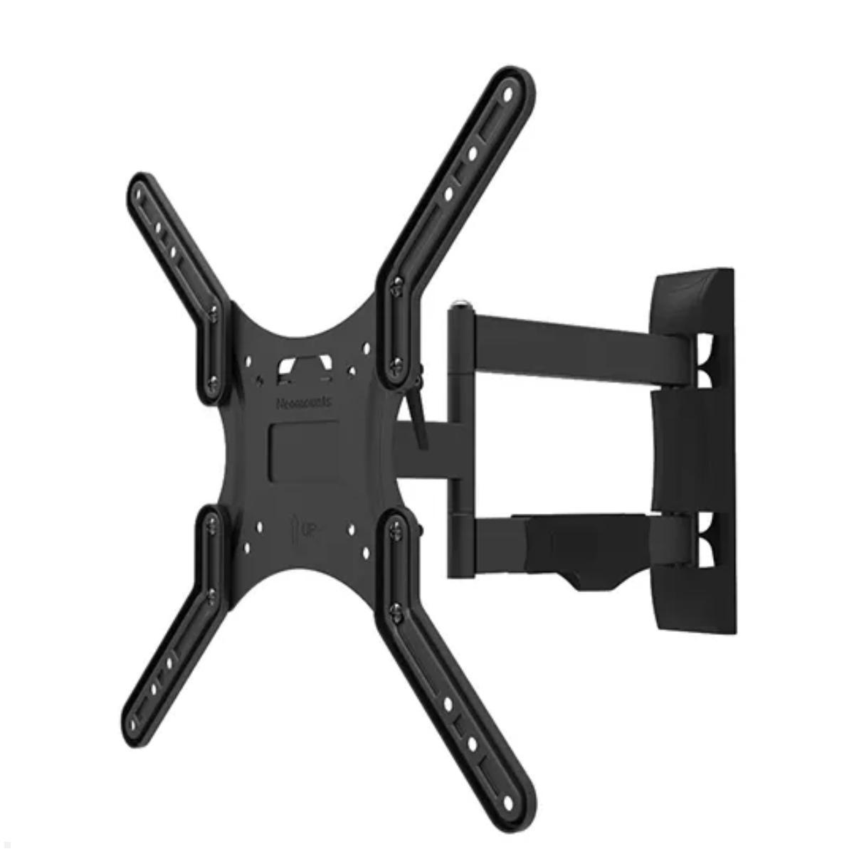 Schwenkbare TV Wandhalterung, Neomounts WL40-550BL14, Vorderseite Schwenkbare TV Wandhalterung, Neomounts WL40-550BL14, Vorderseite