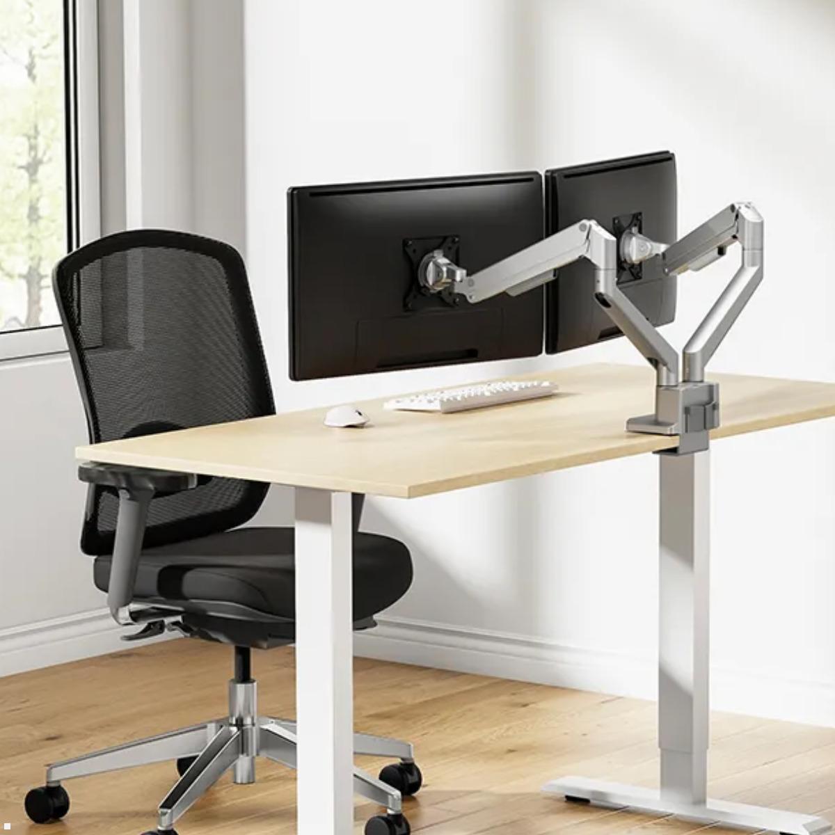 Neomounts DS70-250SL2 Monitorhalter für 2 Monitore, silber Anwendung Neomounts DS70-250SL2 Monitorhalter für 2 Monitore, silber Anwendung