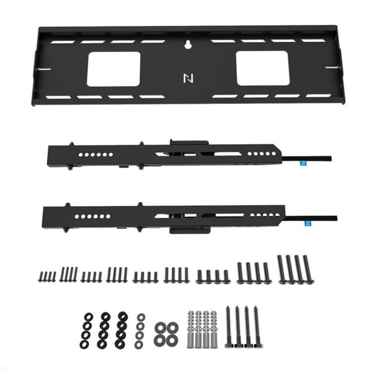 Neomounts Level WL30-750BL16 flacher Schwerlast TV Wandhalter 42 - 86 Zoll, 125 kg, schwarz Lieferumfang Neomounts Level WL30-750BL16 flacher Schwerlast TV Wandhalter 42 - 86 Zoll, 125 kg, schwarz Lieferumfang