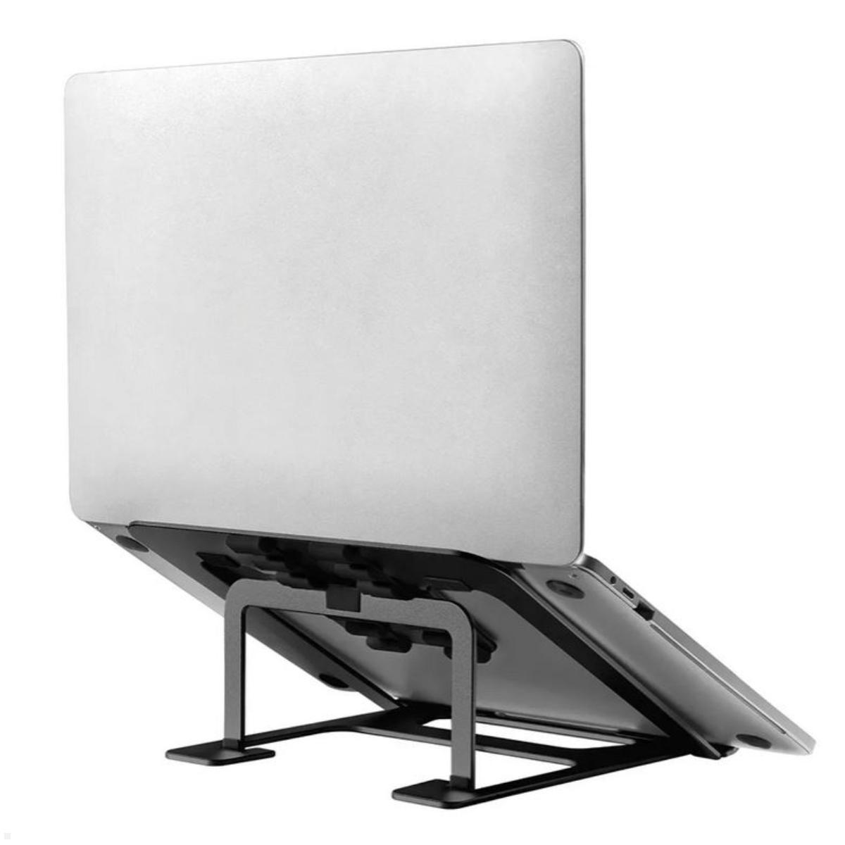 Neomounts NSLS085BLACK Laptopständer bis 17 Zoll, höhenverstellbar, schwarz Einsatz Notebook Neomounts NSLS085BLACK Laptopständer bis 17 Zoll, höhenverstellbar, schwarz Einsatz Notebook