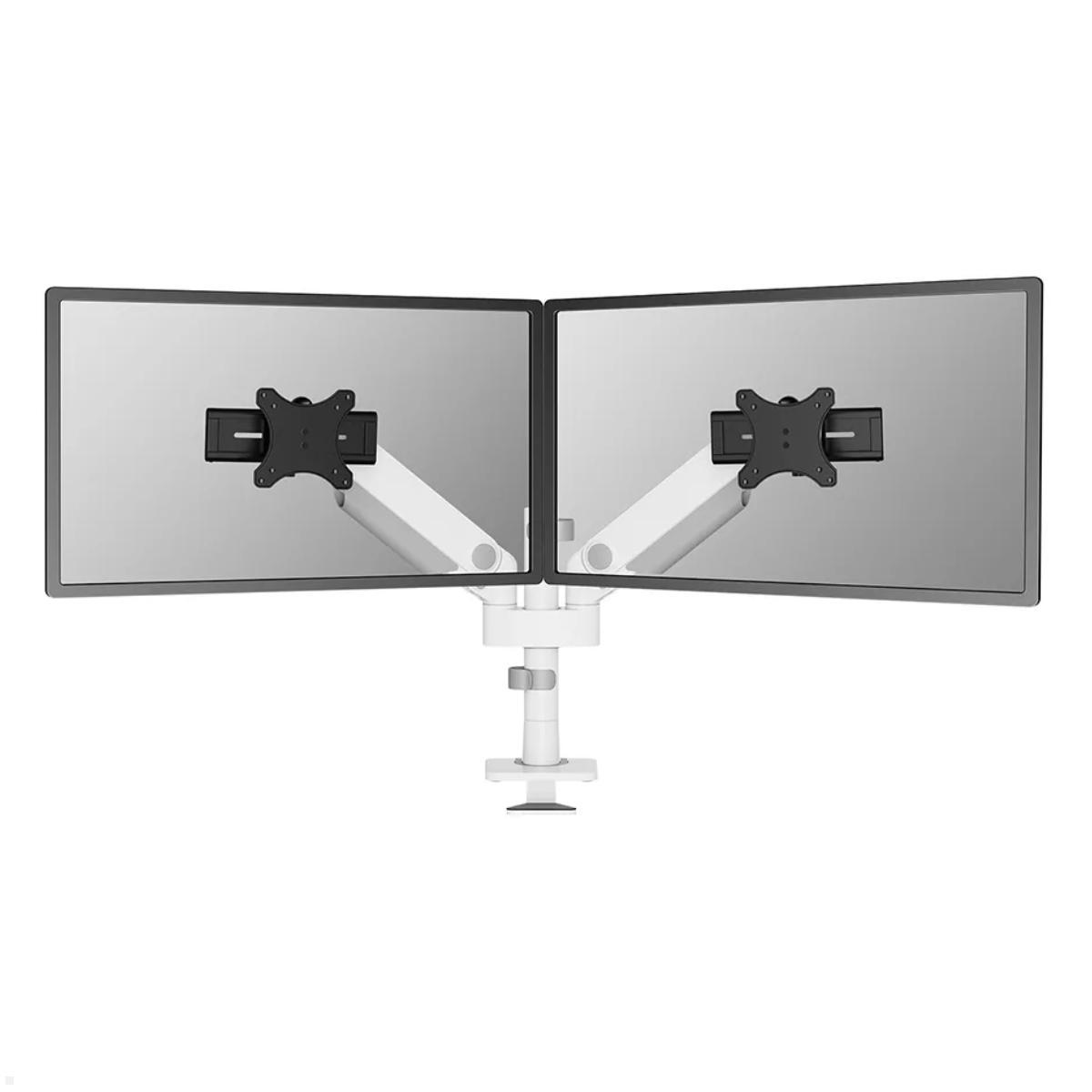 Neomounts NEXT One SL DS65S-950WH2 Tischhalterung 2 Monitore 24-34 Zoll, weiß Neomounts NEXT One SL DS65S-950WH2 Tischhalterung 2 Monitore 24-34 Zoll, weiß