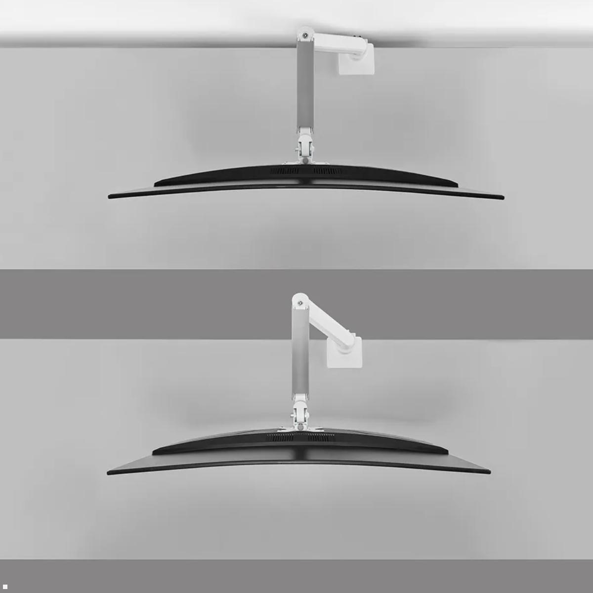 Neomounts DS70PLUS-450WH1 Curved Ultra-Wide Monitor Tischhalter bis 49 Zoll, weiß Draufsicht Neomounts DS70PLUS-450WH1 Curved Ultra-Wide Monitor Tischhalter bis 49 Zoll, weiß Draufsicht