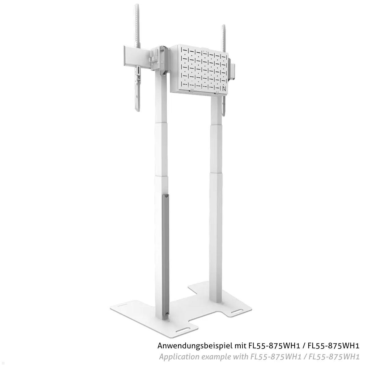Neomounts AFP-875WH Zubehör Monitorständer Bodenplatte für L55-875WH1 / WL55-875WH1 mit TV Ständer Neomounts AFP-875WH Zubehör Monitorständer Bodenplatte für L55-875WH1 / WL55-875WH1 mit TV Ständer