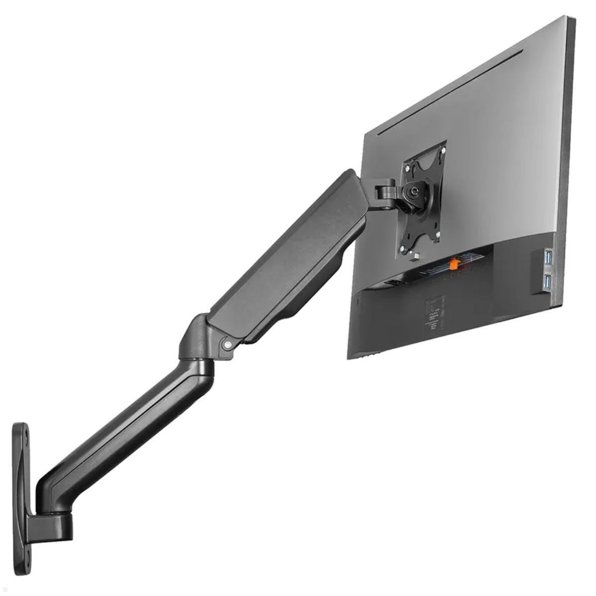 Neomounts WL70-450BL11 schwenkbare Monitor Wandhalterung 17-32 Zoll, Display Rückseite Neomounts WL70-450BL11 schwenkbare Monitor Wandhalterung 17-32 Zoll, Display Rückseite