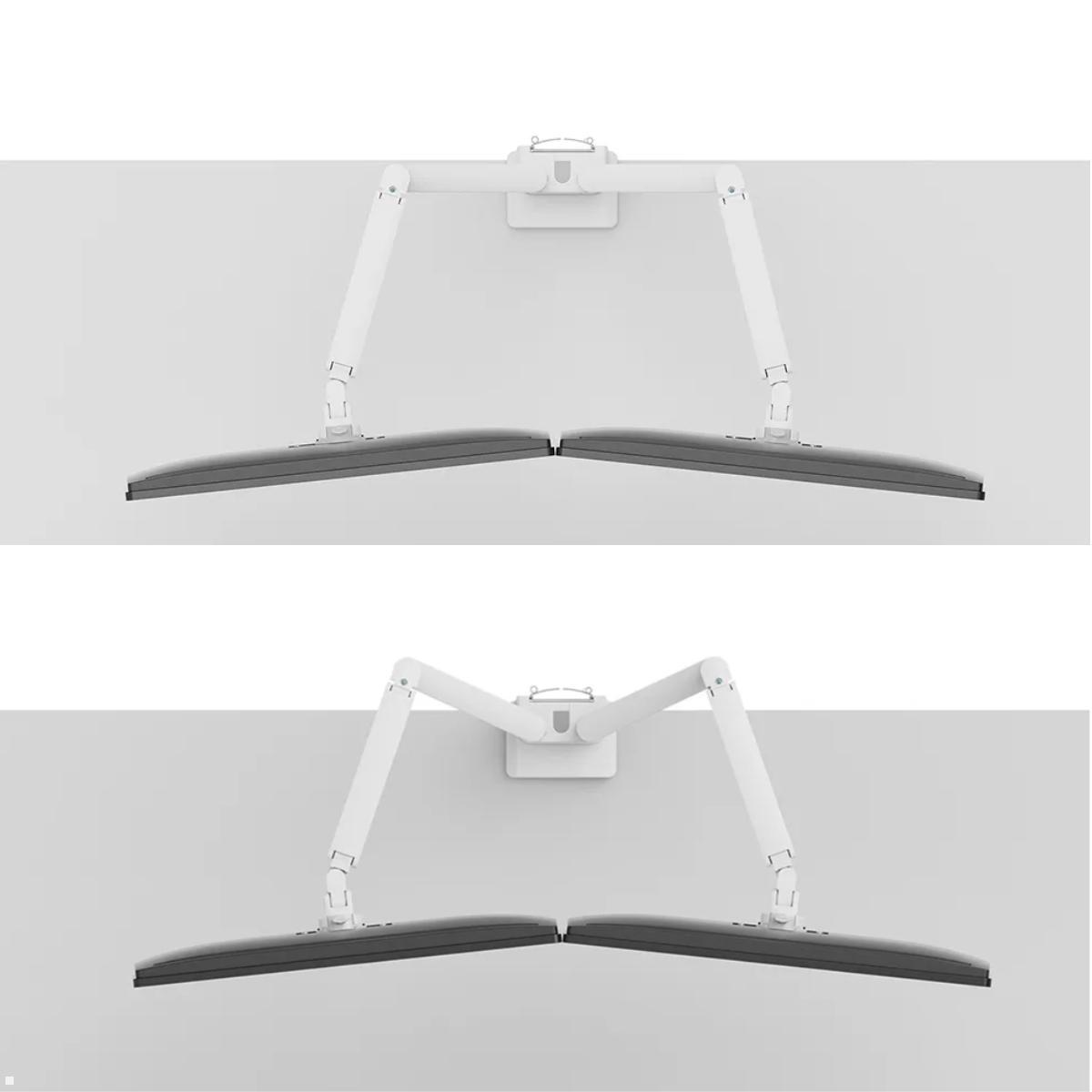 Neomounts DS70-250WH2 Monitorhalter für 2 Monitore, weiß Einstellungen Neomounts DS70-250WH2 Monitorhalter für 2 Monitore, weiß Einstellungen