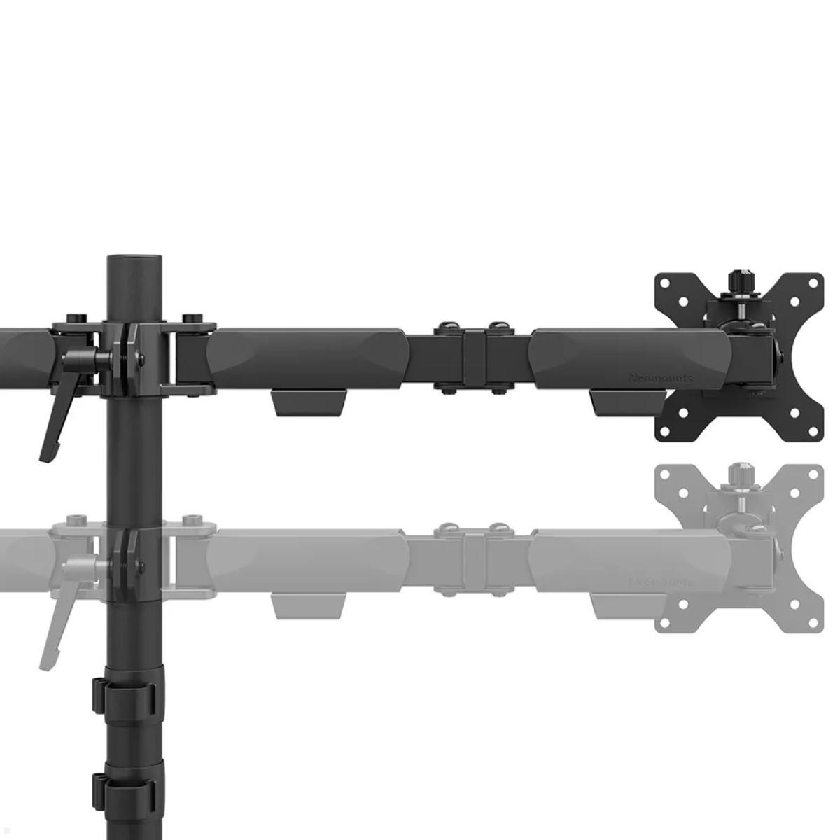 Neomounts NERO DS60-600BL2 Monitorhalter für 2 Monitore, verstellbar
