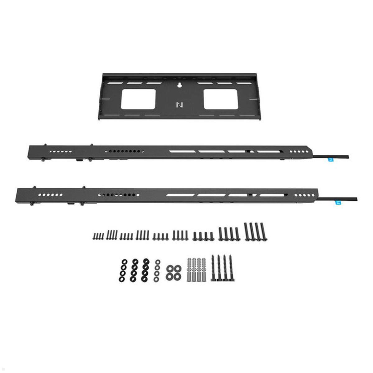 Neomounts Level WL30-750BL18P flacher Schwerlast TV Wandhalter 50 - 98 Zoll, Hochformat, 100 kg Lieferumfang Neomounts Level WL30-750BL18P flacher Schwerlast TV Wandhalter 50 - 98 Zoll, Hochformat, 100 kg Lieferumfang