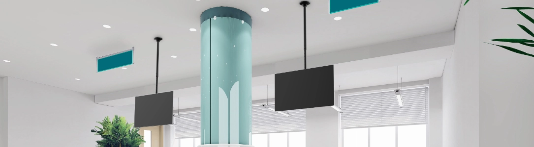 Neomounts Deckenhalterung Monitorhalterung Decke TV Deckenhalter Dachschräge Neomounts Deckenhalterung Monitorhalterung Decke TV Deckenhalter Dachschräge