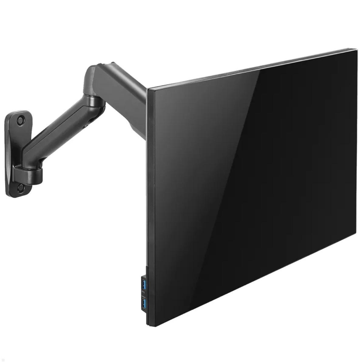 Neomounts WL70-450BL11 schwenkbare Monitor Wandhalterung 17-32 Zoll, mit Bildschirm Neomounts WL70-450BL11 schwenkbare Monitor Wandhalterung 17-32 Zoll, mit Bildschirm