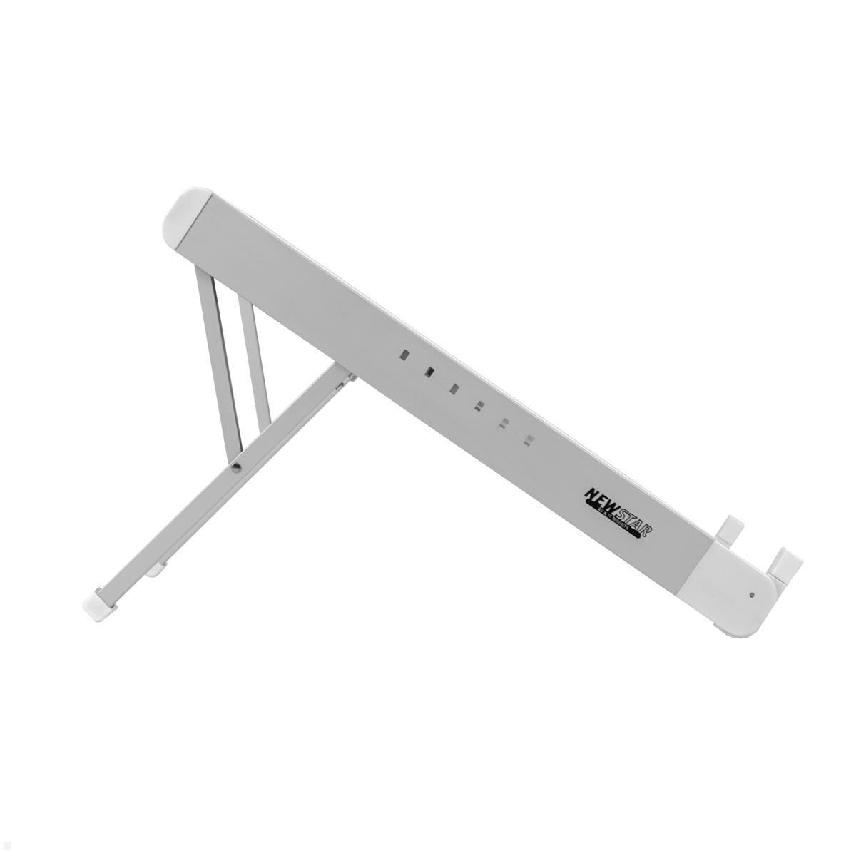 Neomounts NSLS010 Tablet / Laptop Ständer klappbar, silber Seitenansicht Neomounts NSLS010 Tablet / Laptop Ständer klappbar, silber Seitenansicht