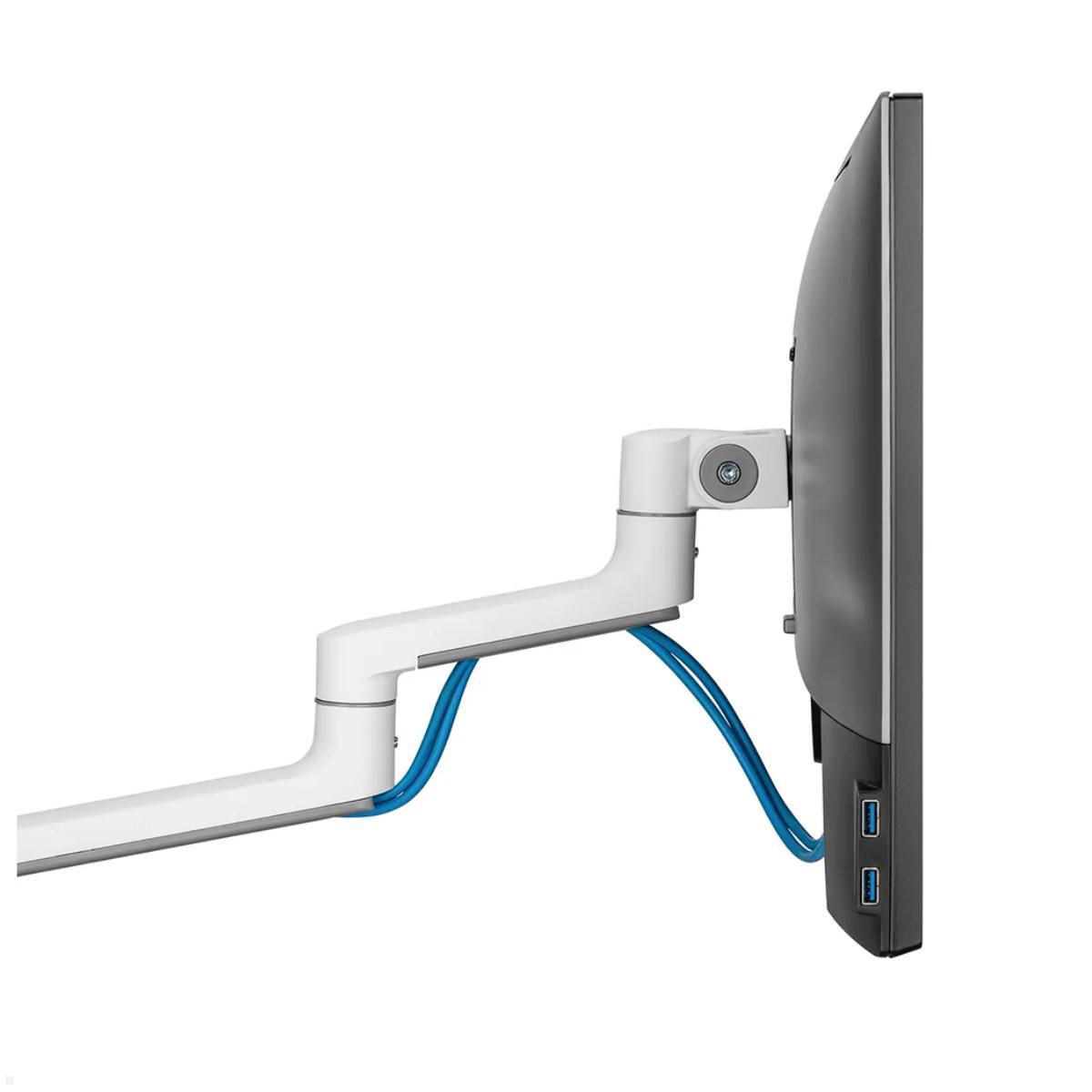 Neomounts DS60-425WH1 Monitor Tischhalterung 17-27 Zoll, weiß, Kabelmanagment Neomounts DS60-425WH1 Monitor Tischhalterung 17-27 Zoll, weiß, Kabelmanagment