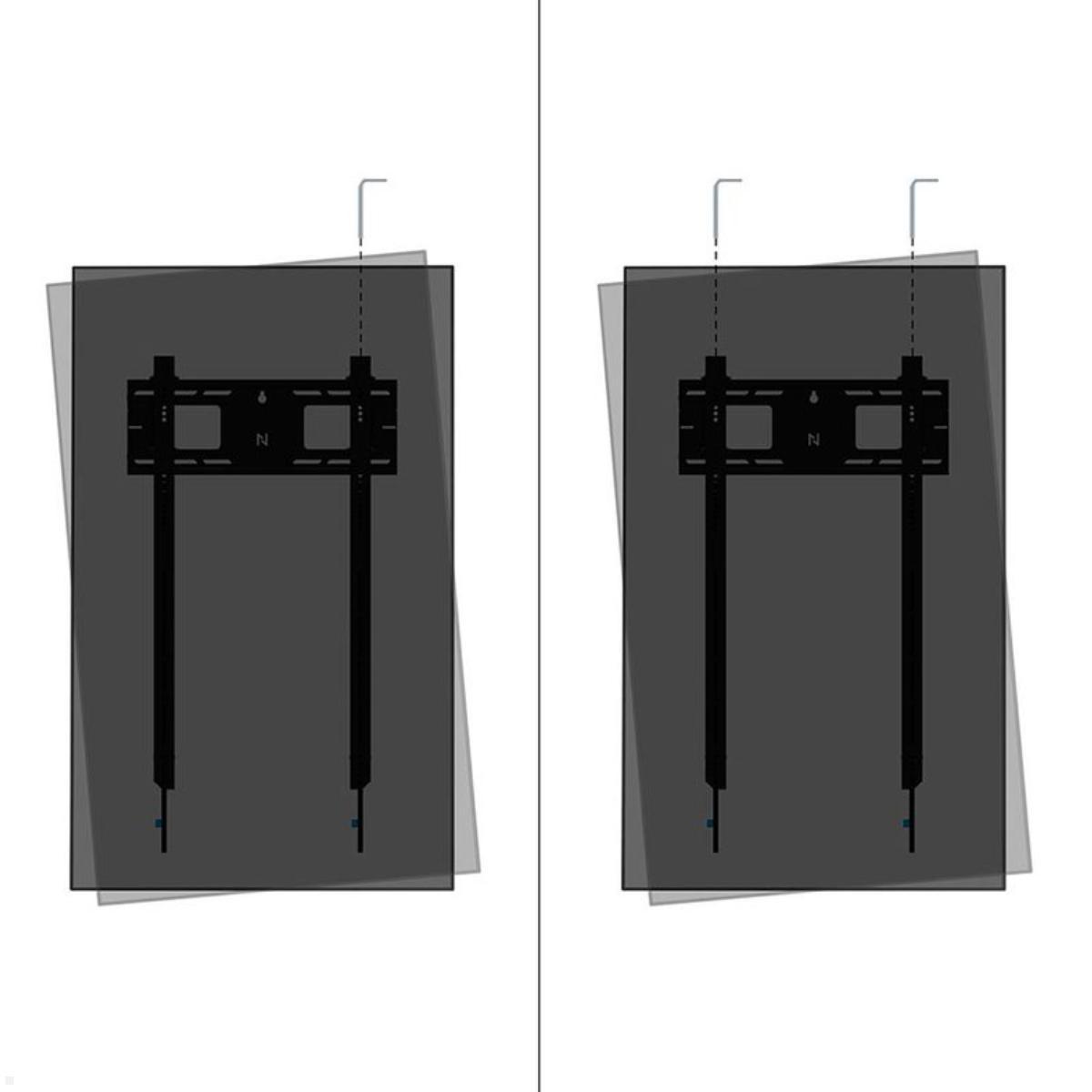 Neomounts Level WL30-750BL18P flacher Schwerlast TV Wandhalter 50 - 98 Zoll, Hochformat, 100 kg Neomounts Level WL30-750BL18P flacher Schwerlast TV Wandhalter 50 - 98 Zoll, Hochformat, 100 kg