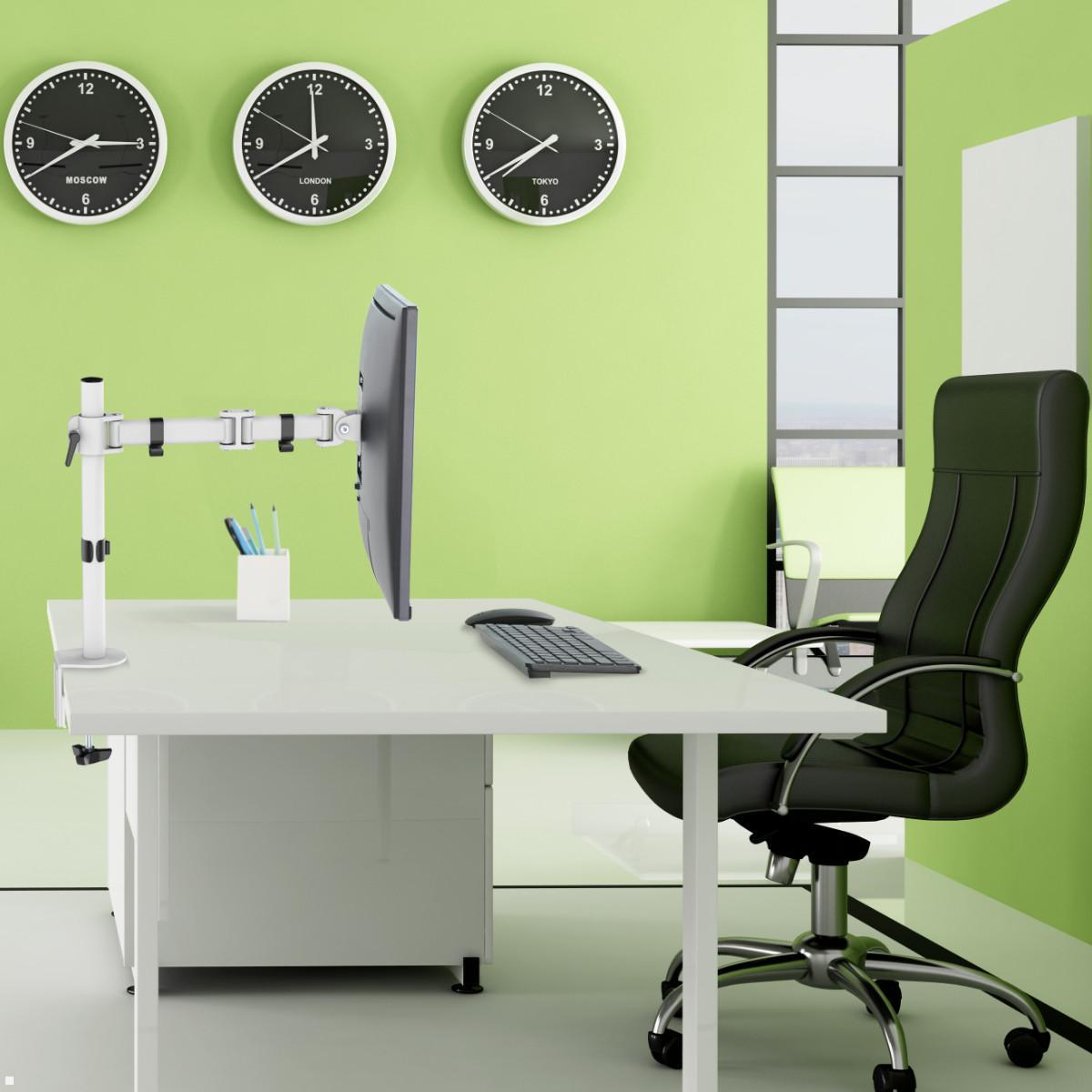 Neomounts Select NM-D135 Monitor Tischhalterung, weiß, Anwendung Büro Neomounts Select NM-D135 Monitor Tischhalterung, weiß, Anwendung Büro