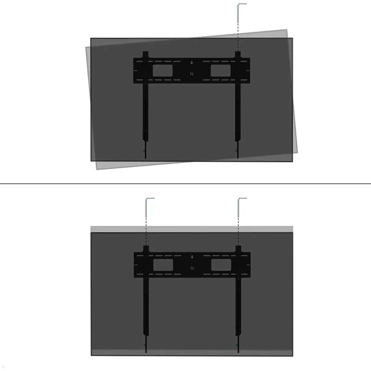 Neomounts Level WL35-750BL18 neigbarer Schwerlast TV Wandhalter 43 - 98 Zoll, 125 kg,  Neomounts Level WL35-750BL18 neigbarer Schwerlast TV Wandhalter 43 - 98 Zoll, 125 kg,