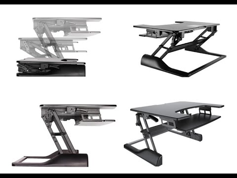 EOL - Neomounts NS-WS100 Steh-Sitz Arbeitsplatz, schwarz