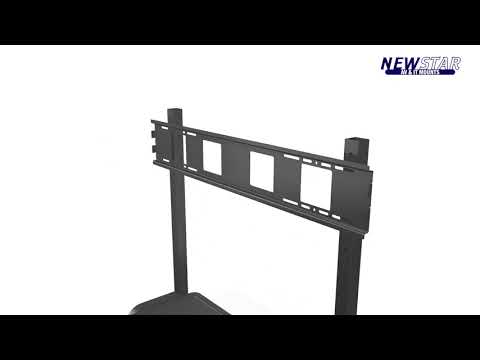 Neomounts NS-M4000BLACK Monitorständer mit Rollen / Ablagen bis 105 Zoll